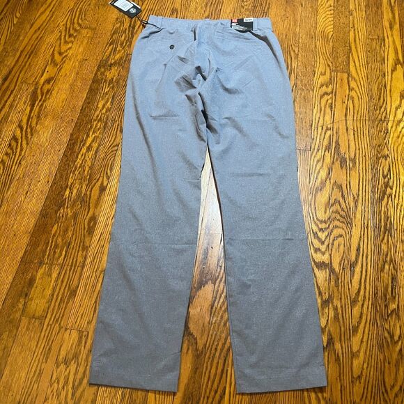 Under Armour Pants Mens 32 Grey Vented Golf Performance Lightweight Chino - Picture 9 of 10